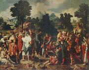 Lucas van Leyden, THe Healing of the Blind man of Jericho